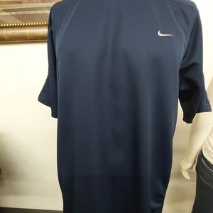 Men's nike navy blue shirt